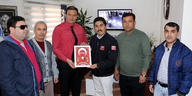 Gaziler Ve Şehit Ailelerinden Büyükşehire Teşekkür Ziyareti