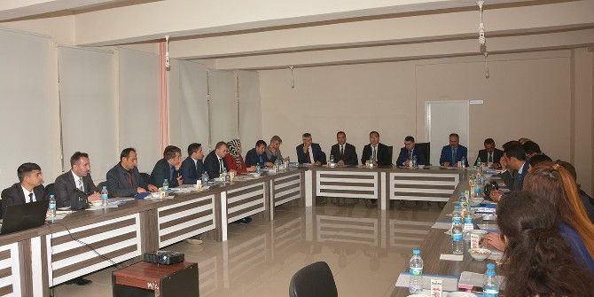 Çatak’ta Değerlendirme Toplantısı