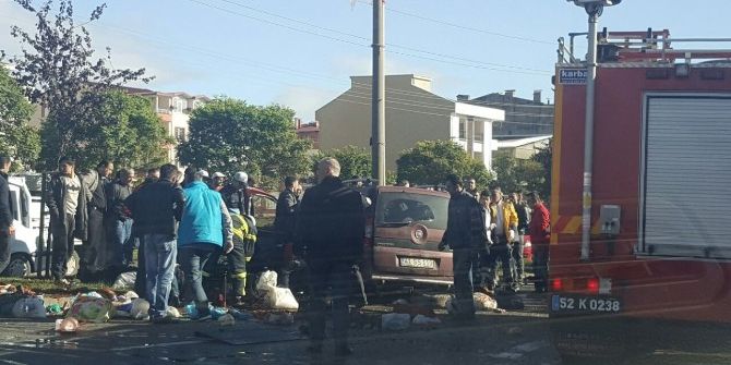 Ordu’da Trafik Kazası: 1 Ölü, 6 Yaralı