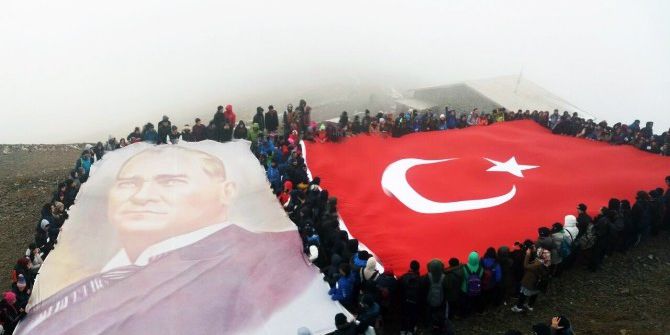Erzurum’da Cumhuriyet Ve Milli Beraberlik Tırmanışı
