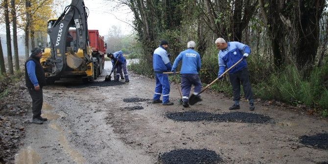 Batakköy Bağlantı Yolu Güzelleşiyor