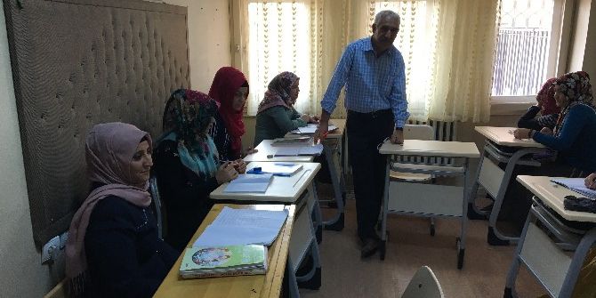 Kahta İlçesinde Okuma Ve Yazma Kursları Devam Ediyor