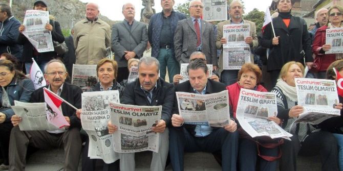 Chp’lilerden Sessiz Protesto