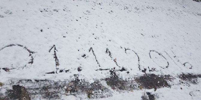 Çorum’a Yılın İlk Karı Yağdı