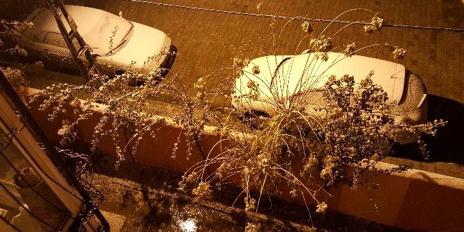 Tatvan’da Kar Yağışı Etkisini Arttırdı