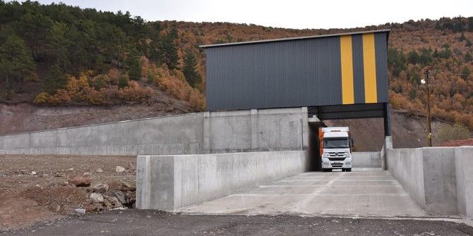 Kızılcahamam Çöp Aktarma İstasyonu Hizmet Vermeye Başladı