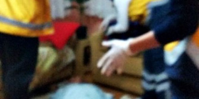 Şeker Komasına Giren Yaşlı Adam Düşerek Yaralandı