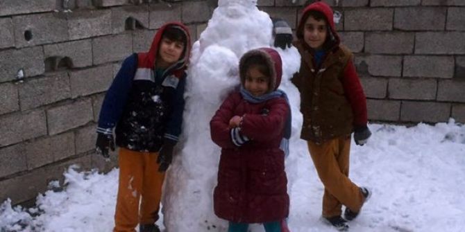 Ağrı’da Okullara Kar Tatili