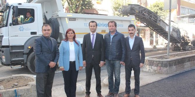 Özlem Çerçioğlu Nazilli’de Yeni Yapılan Yolları Denetledi