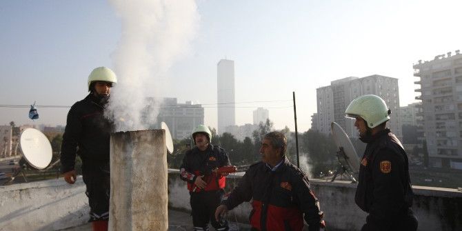 Mersin İtfaiyesinden Baca Temizliği Uyarısı