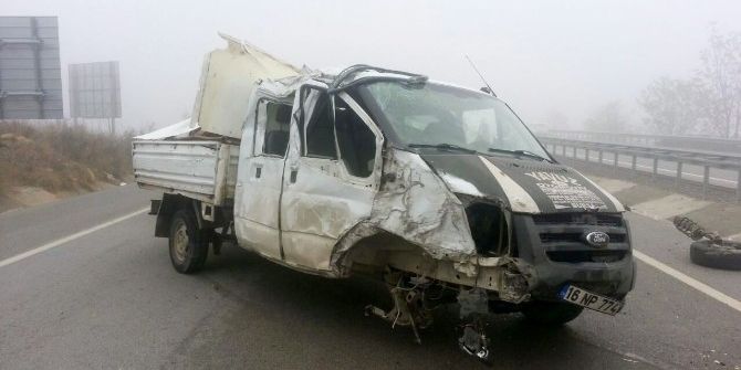 Sis Kaza Yaptırdı: 1’i Ağır 9 Yaralı