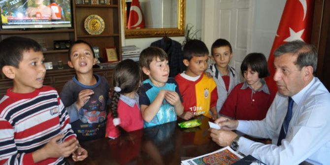 Öğrencilerden Başkan Süleyman Özkan’a Ziyaret