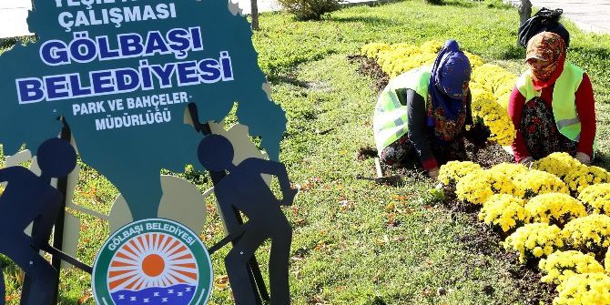 Gölbaşı Kışın Da Rengârenk