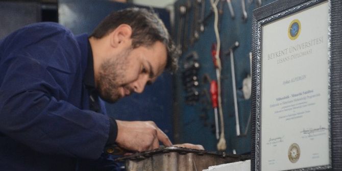Diplomalı Mühendis Sanayide Motor Ustalığı Yapıyor