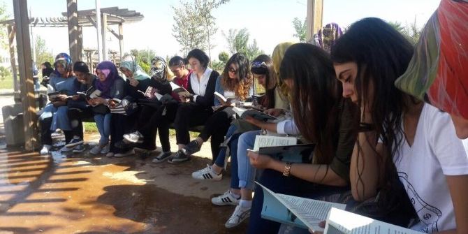 Gençlik Merkezinden Üniversitede Okuma Etkinliği