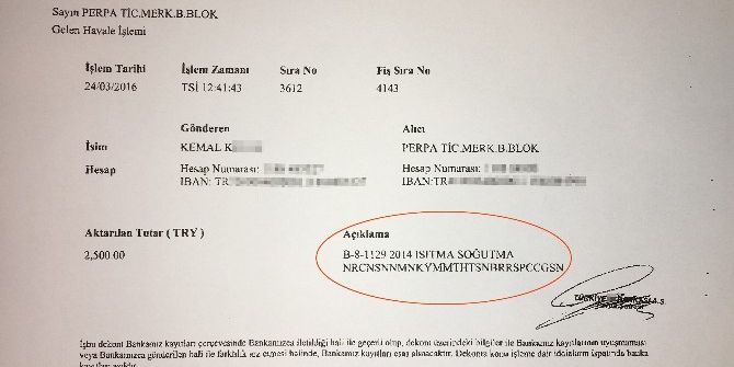 Banka Havalesiyle Kriptolu Hakarete 2 Yıl Hapis İstemi