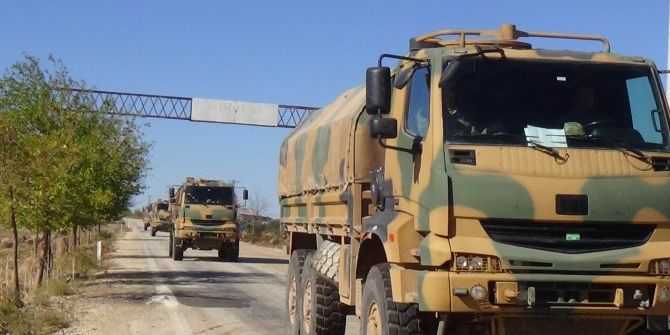 Fırat Kalkanı Hareketı’nın 71’inci Gününde Sınıra Sevkıyat Sürüyor