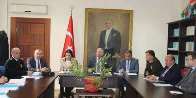 Develi’de Asayiş Ve Huzur Toplantısı Yapıldı