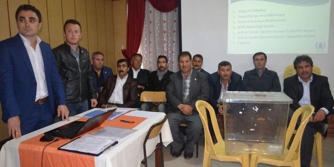 Şahin, Sulama Birliği Başkanlığına Seçildi