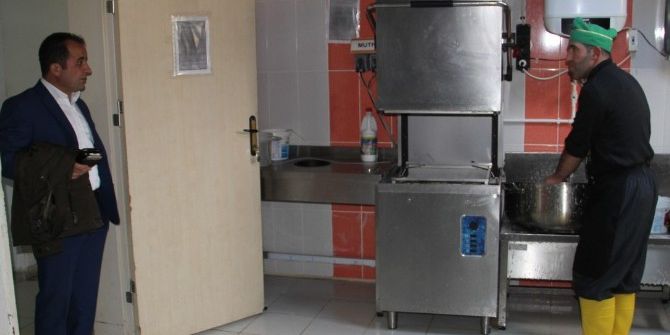 Milli Eğitim Müdürü Samsa Pansiyonları Denetledi