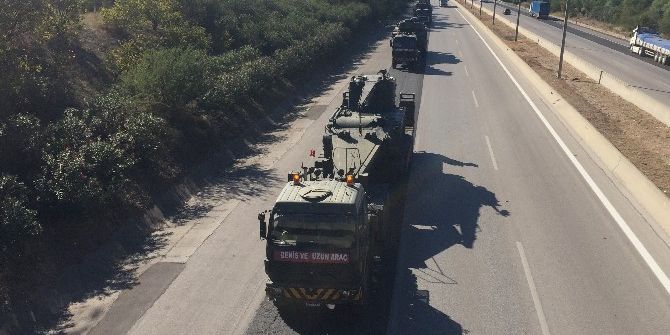 Şırnak’a Askeri Araç Sevkiyatı