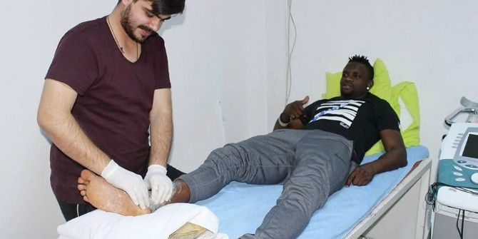 Yeni Malatyaspor’da Amutu’nun Tedavisi Sürüyor