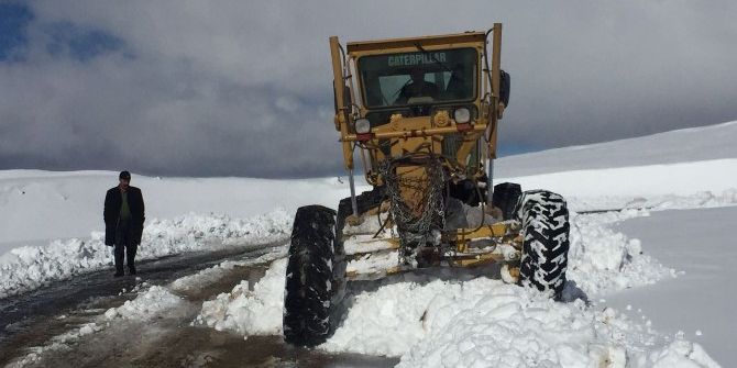 Muş’ta Karla Mücadele Çalışması