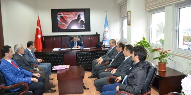 Öğ-der’den Milli Eğitim Müdürüne Ziyaret