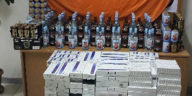 Mersin’de Kaçakçılık Operasyonu