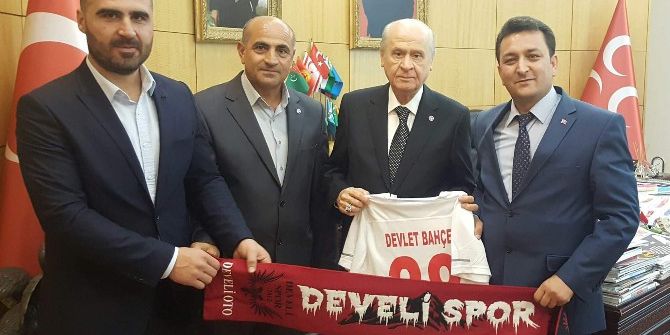 Mhp Develi İlçe Başkanı Ali Kabak, Mhp Liderini Ziyaret Etti