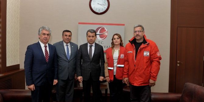 Kızılay Eskişehir Şube Başkanı Girgin’den Vali Çelik’e Ziyaret