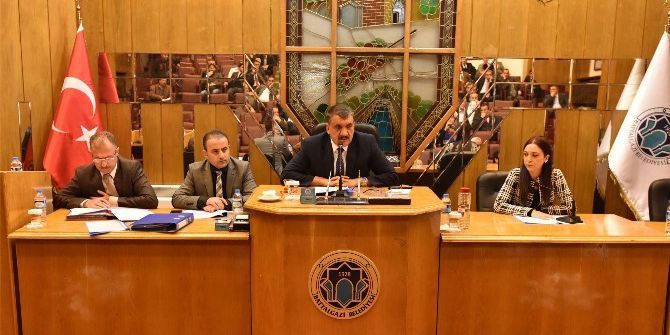 Battalgazi Belediye Meclisi Kasım Ayı Toplantısı Yapıldı