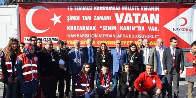Sivas’ta 15 Temmuz Şehitleri Anısına Kan Bağışı Kampanyası