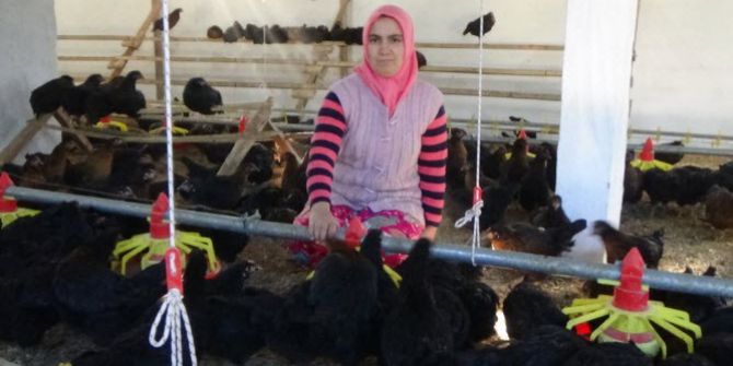 Genç Kadın, Çiftçi Desteğiyle İşinin Patronu Oldu