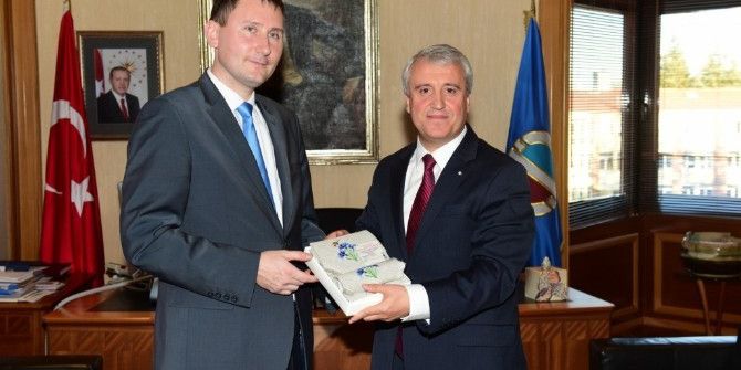 Belarus Bakan Yardımıcısı’ndan Anadolu Üniversitesine Ziyaret