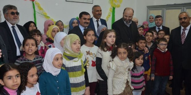 Şanlıurfa’da Suriyeliler İçin 700 Kişilik Okul Açıldı