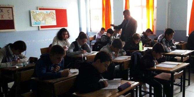 Öğrenciler Teog Deneme Sınavına Girdi