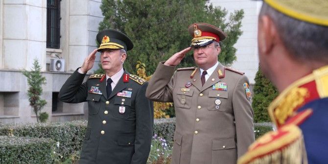 Genel Kurmay Başkanı Akar, Roman Mevkidaşı Ciuca İle Görüştü