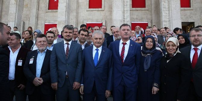 Başkan Duymuş, Başbakan Binali Yıldırım’la Bir Araya Geldi