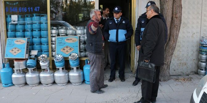 Çankırı’da Tüp Gaz Satan İşletmeler Denetimden Geçti