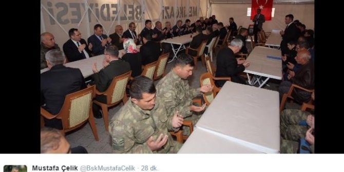 Şehit Selim Şener İçin Mevlit Okutuldu