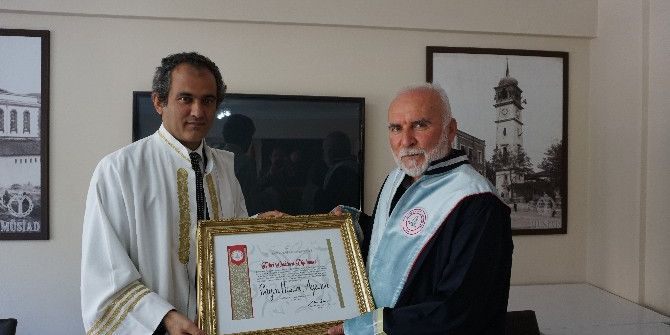 Beü’den Hasan Aycın’a Fahri Doktora