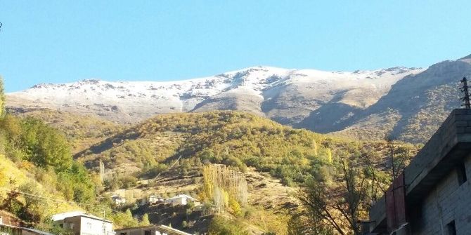 Şemdinli’de Kar Yağışı