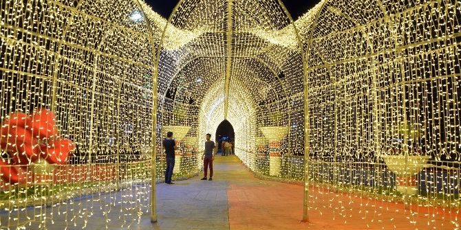 Türkiye’nin İlk Işık Tüneli Mersin’de Hayata Geçti