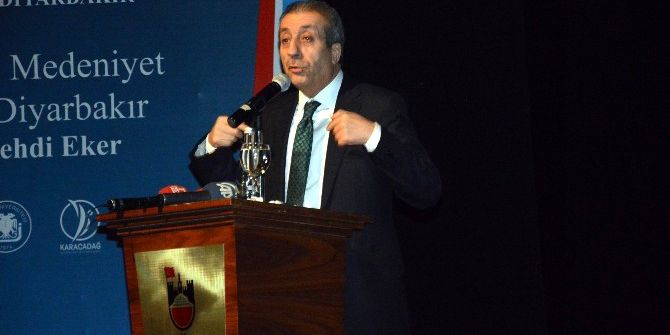 Eker, ‘Uluslararası Diyarbakır Sempozyumu’na Katıldı