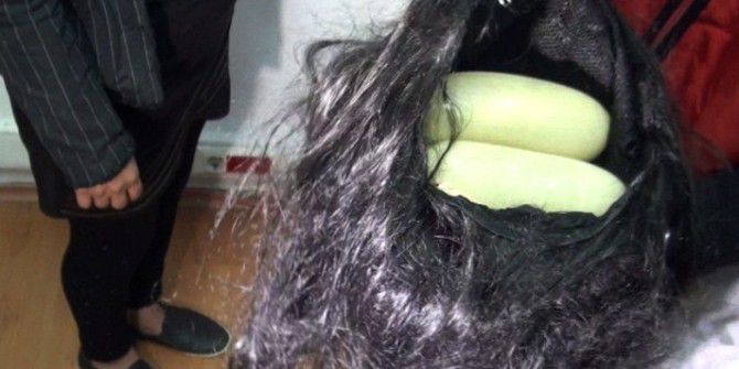 Peruğun Altından Kokain Çıktı