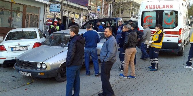 Sara Geçirdiği İddia Edilen Sürücü Kaza Yaptı