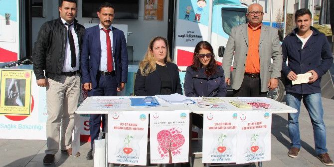 Aksaray’da Organ Başına Dikkat Çekildi