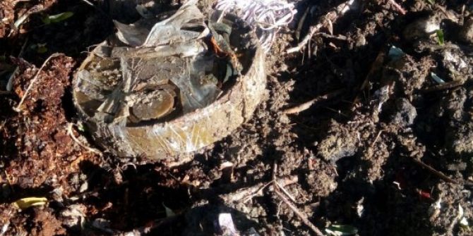 Okulun Yakınına Yerleştirilen Mayın İmha Edildi