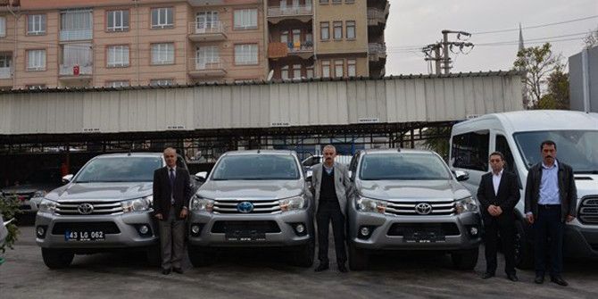 Domaniç, Gediz Ve Kütahya Orman İşletme Müdürlüklerine 4 Yeni Araç